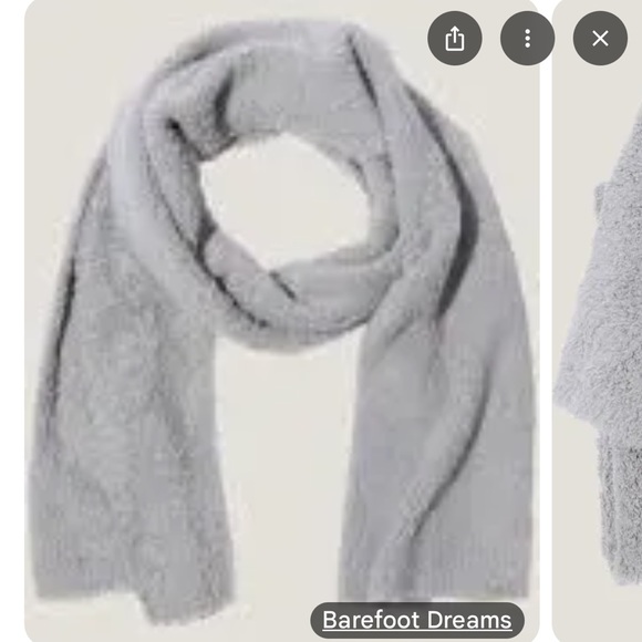 Barefoot Dreams CozyChic® Solid Scarf in Pewter - Picture 1 of 8